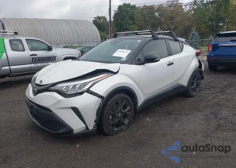 2022 Toyota C-Hr Nightshade Edition from USA, damaged, VIN JTNKHMBX4N1131559